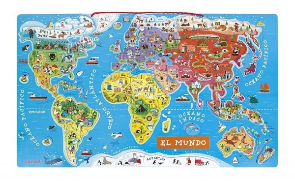 puzzle el mundo magnetico janod