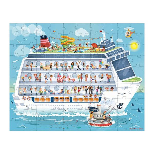 puzzle barco crucero dia