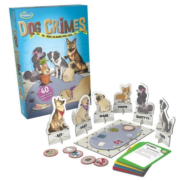 dog crimes juego logica thinkfun