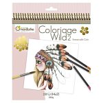 Cuaderno Colorear Wild 2 Avenue Mandarine