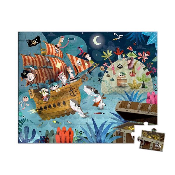 puzzle piratas janod