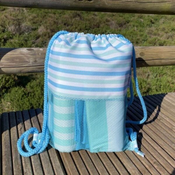 mochila trasera summer azul