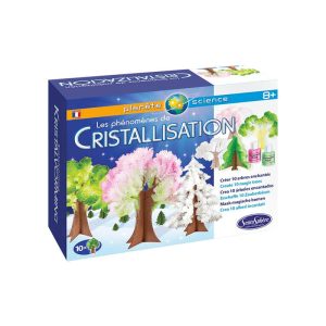 Caja los fenómenos de la cristalización